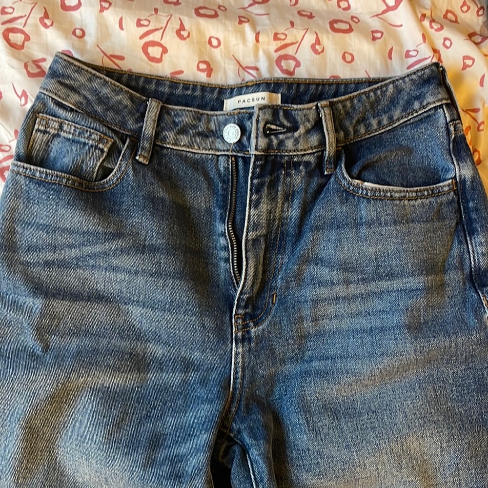 Pacsun Mom Jean Size: 26 Dark Blue Wash